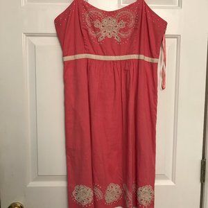 Pink Dress from Anthropologie